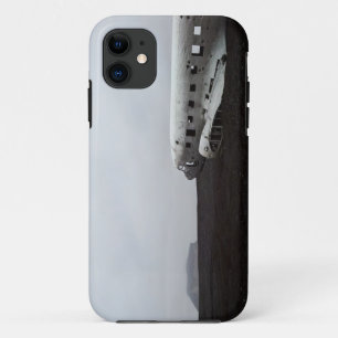 Crashed plane in Sólheimasandur iPhone case