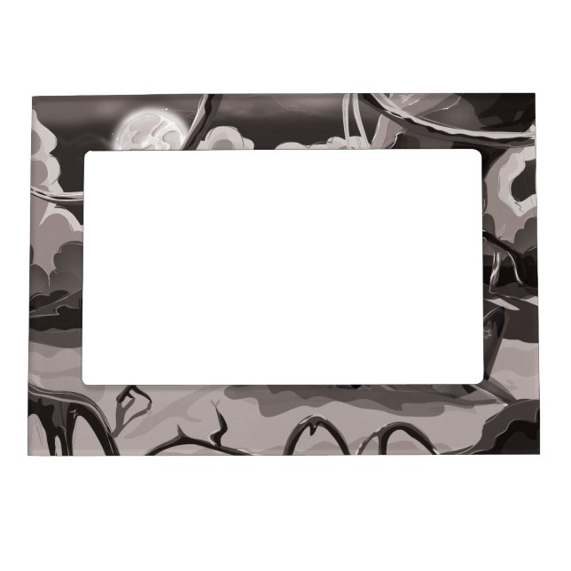 Crashed World War Fighter Aircraft Magnetic Photo Frame (Front)