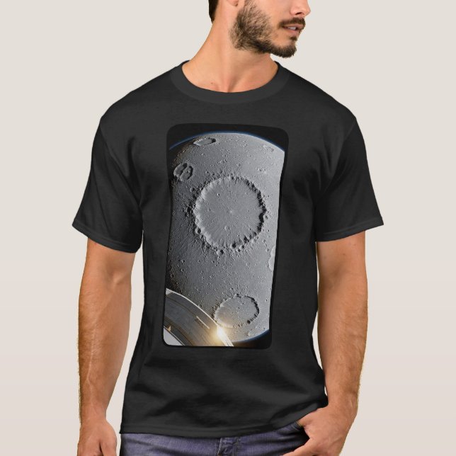 Crashing into an exo-moon T-Shirt (Front)