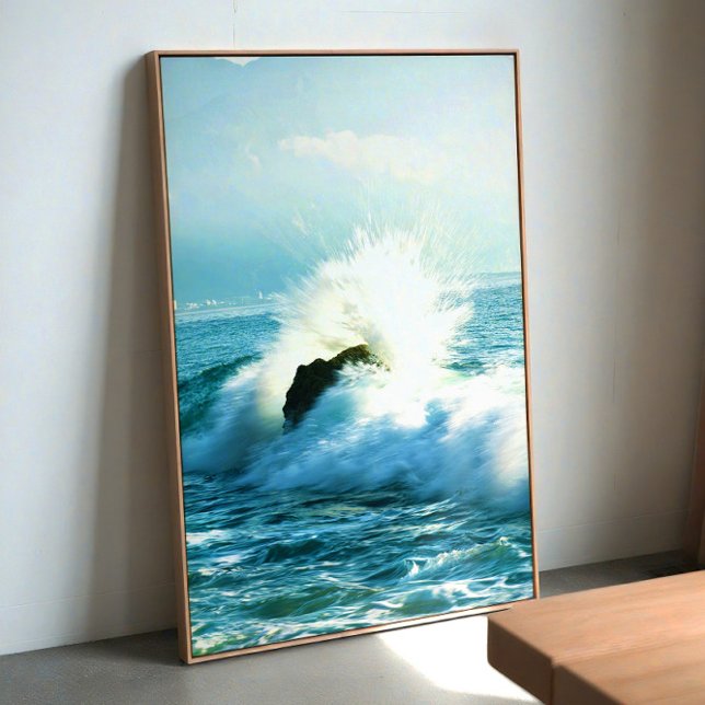 Crashing Ocean Wave – Dramatic Coastal wall art (Creator Uploaded)