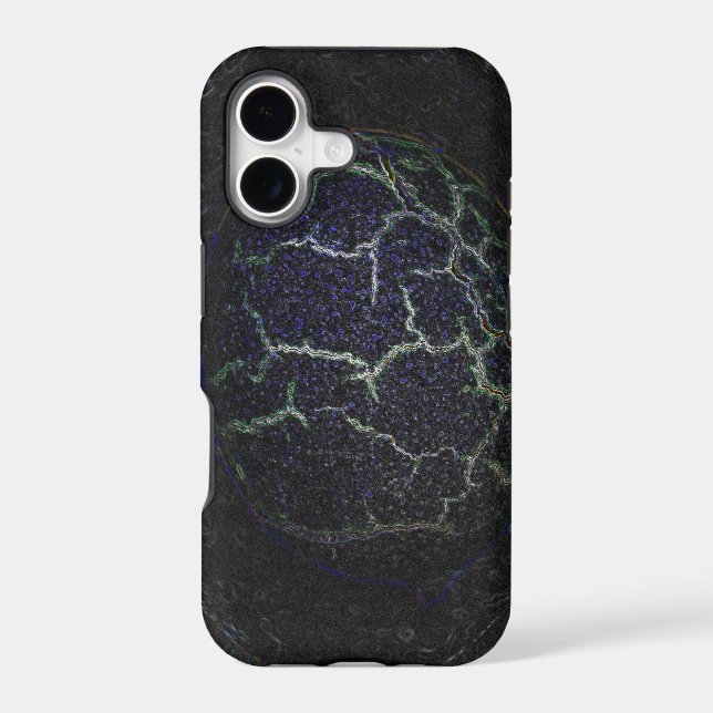 crashing shell iphone case (Back)