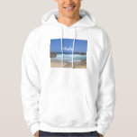 Crashing Waves at Boca Keto in Aruba Hoodie