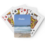 Crashing Waves at Boca Keto in Aruba Poker Cards