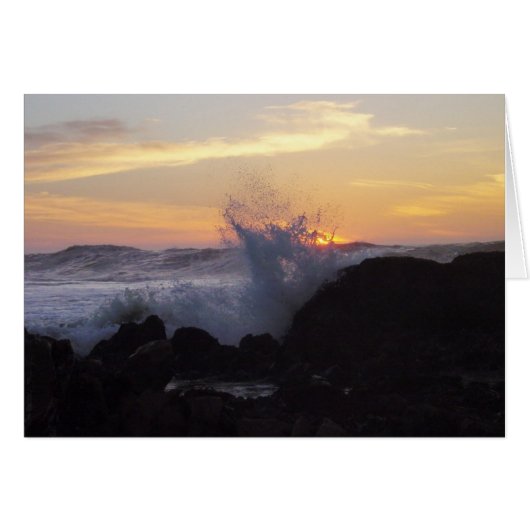 Crashing Waves Cards (Front Horizontal)