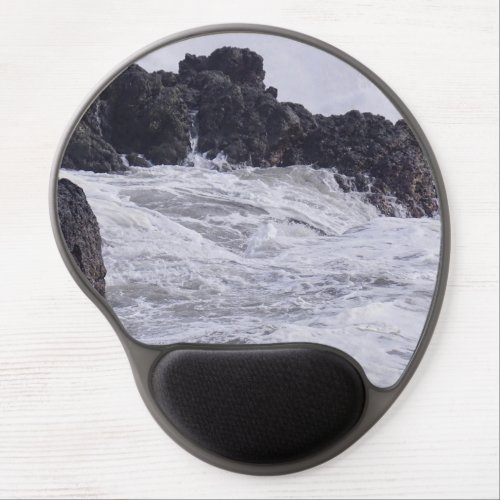 Crashing Waves Gel Mouse Pad