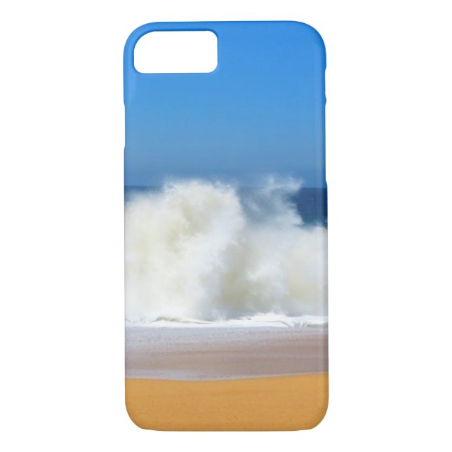 Crashing Waves iPhone X/8/7/11 Barely There Case (Back)