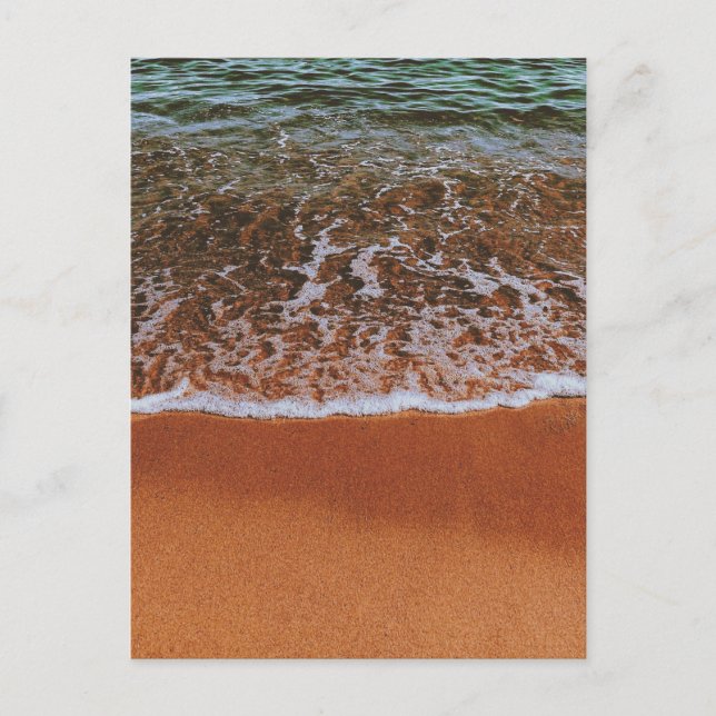 Crashing Waves   Postcard (Front)
