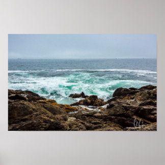 Crashing Waves Poster