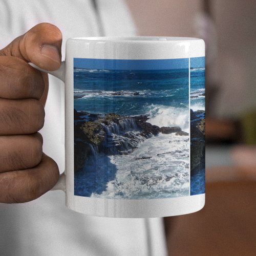 Crashing Waves Series Of Images Coffee Mug