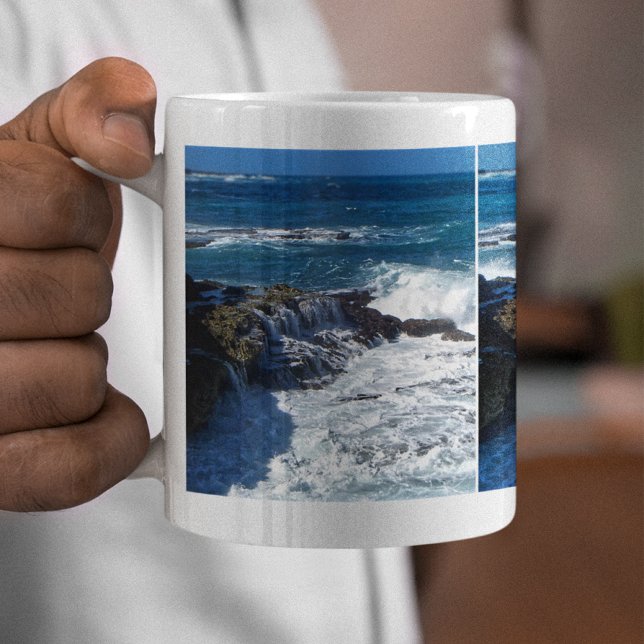 Crashing Waves Series Of Images Coffee Mug (Creator Uploaded)