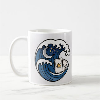 Crashing Waves&Tarot Cards Coffee Mug