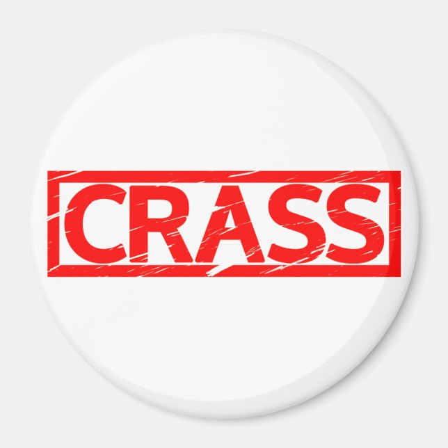 Crass Stamp Magnet (Front)