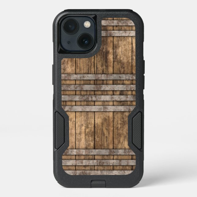 Crate and Barrel Wood Otterbox iPhone Case (Back)