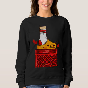 Crate Challenge Shoe Diagram Slipping Sweatshirt