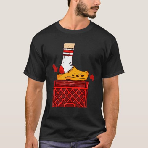Crate Challenge Shoe Diagram Slipping T_Shirt