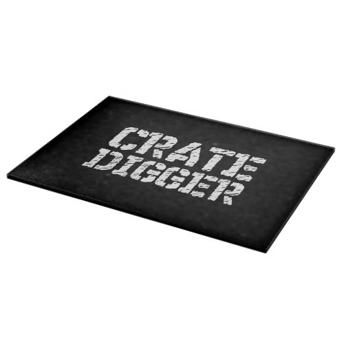 Crate Digger Cutting Board