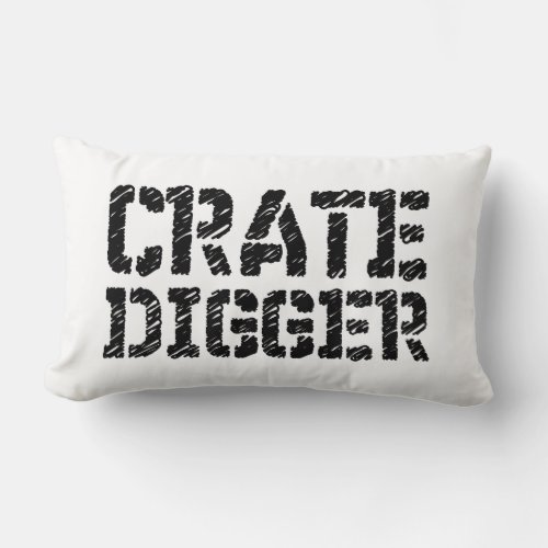 Crate Digger Lumbar Pillow