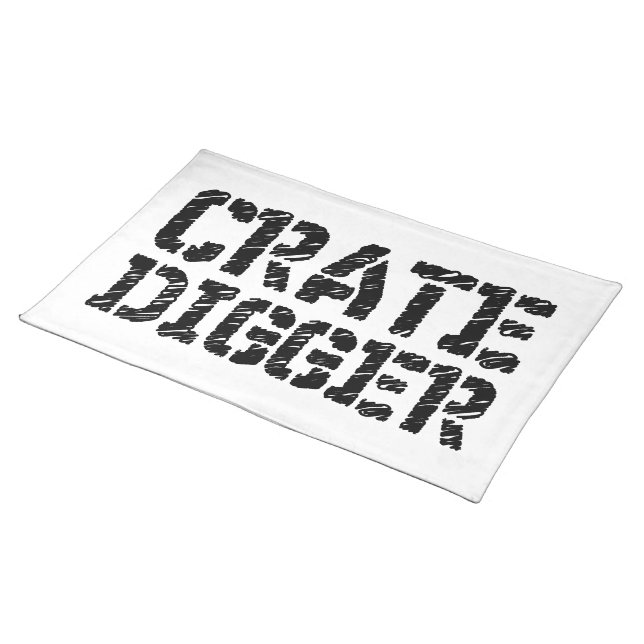 Crate Digger Placemat (On Table)