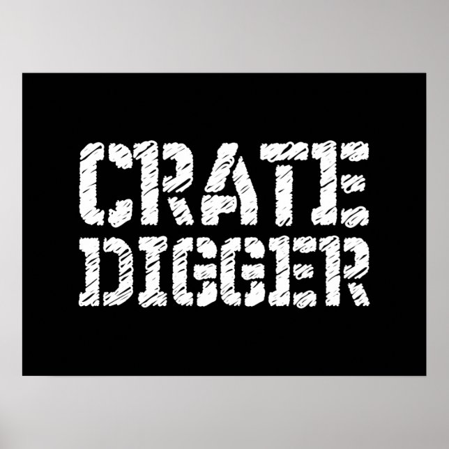 Crate Digger Poster (Front)
