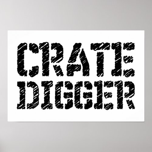 Crate Digger Poster