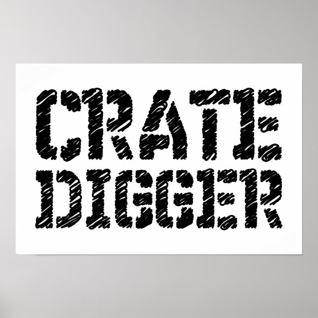 Crate Digger Poster (Front)