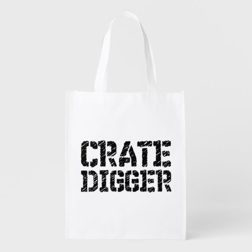 Crate Digger Reusable Grocery Bag