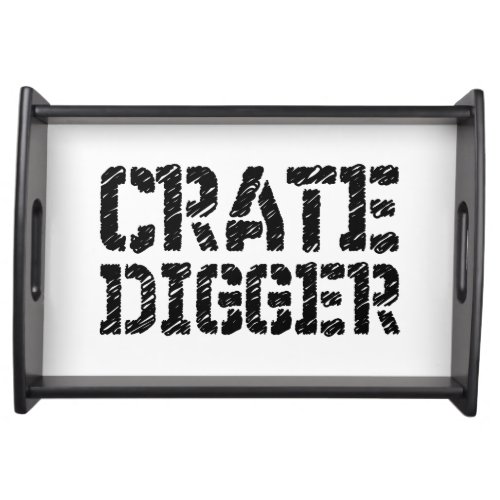 Crate Digger Serving Tray