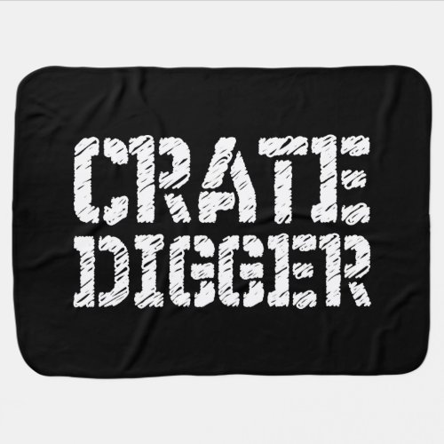 Crate Digger Stroller Blanket