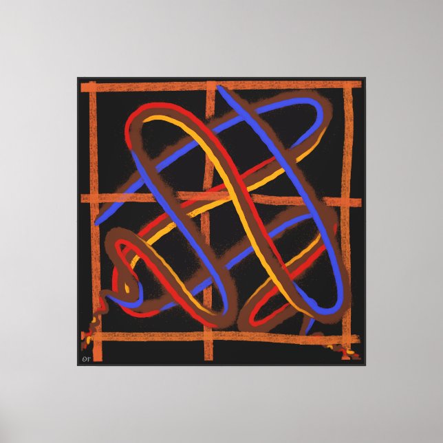 Crated Canvas Print (Front)