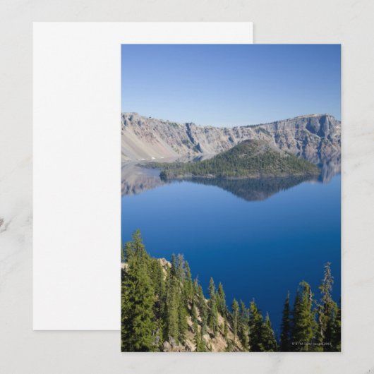 Crater Lake and Wizard Island (Front/Back)