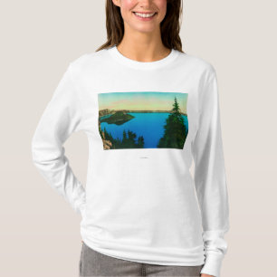 Crater Lake and Wizard Island View T-Shirt