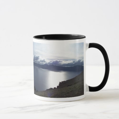 Crater Lake clouds Mug