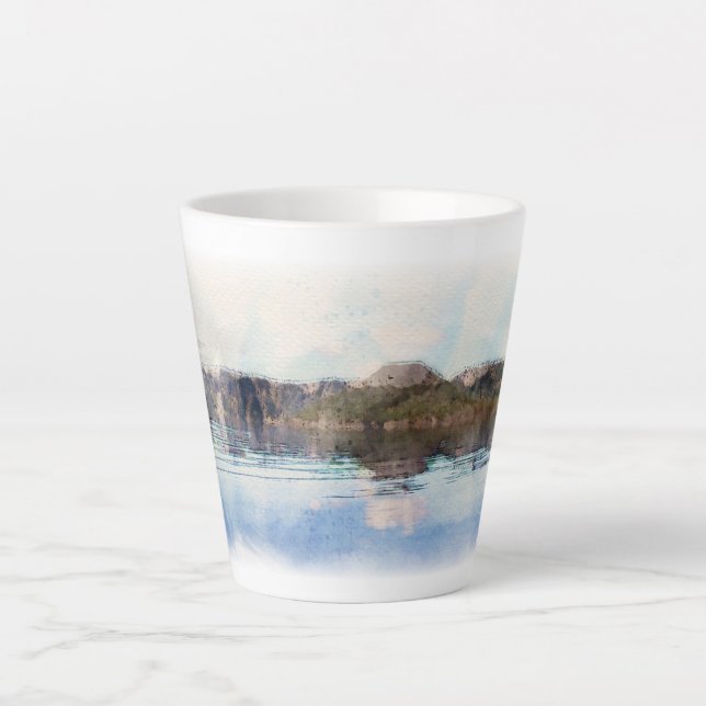 Crater Lake Coffee Cup, National Park Mug (Front)