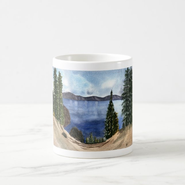 Crater Lake coffee mug (Center)