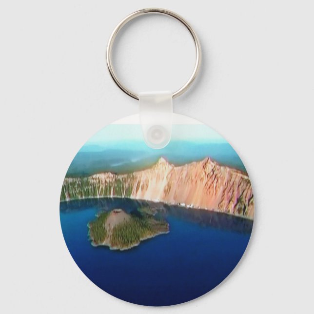 Crater Lake keychain (Front)