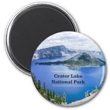 Crater Lake Magnet by YellowSnail at Zazzle