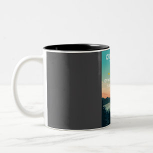 Crater Lake National One star review subpar park T Two-Tone Coffee Mug