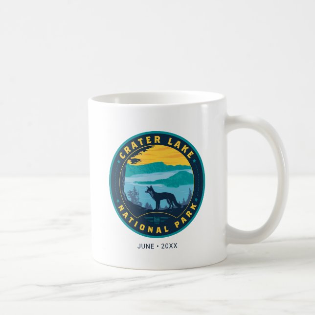 Crater Lake National Park Coffee Mug (Right)