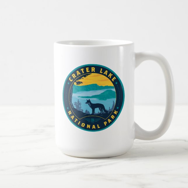 Crater Lake National Park Coffee Mug (Right)