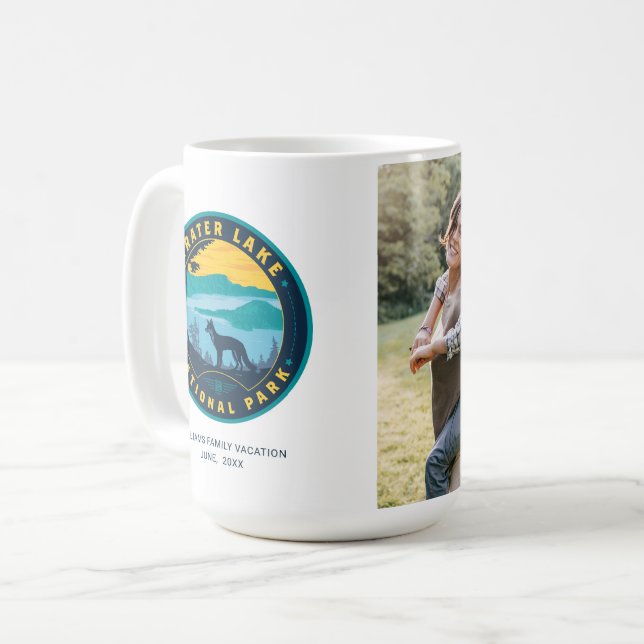 Crater Lake National Park Coffee Mug (Front Left)