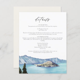 CRATER LAKE National Park Destination Details Card