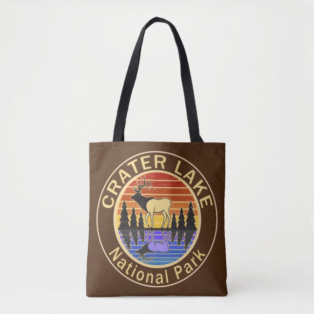 Crater Lake National Park Elk T-Shirt Tote Bag (Front)