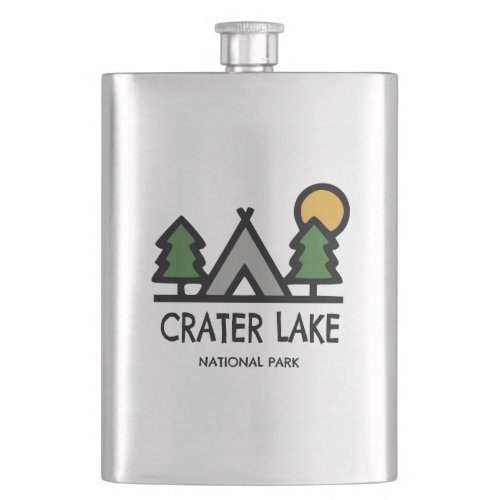 Crater Lake National Park Flask