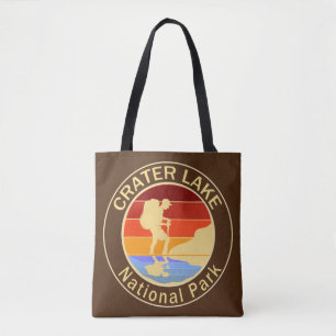 Crater Lake National Park Hiking Tote Bag