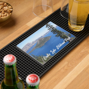 Crater Lake National Park Landscape Bar Mat