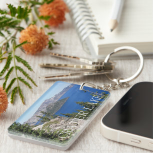 Crater Lake National Park Landscape Keychain