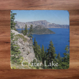 Crater Lake National Park Landscape Trivet