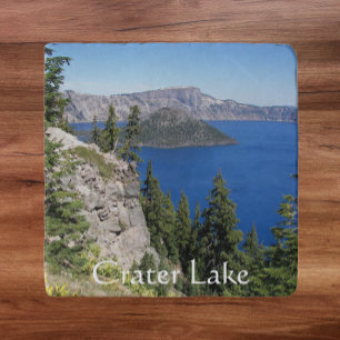 Crater Lake National Park Landscape Trivet