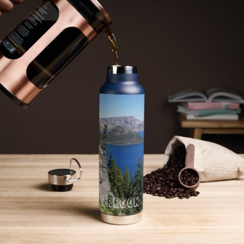 Crater Lake National Park Landscape Water Bottle