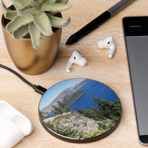 Crater Lake National Park Landscape Wireless Charger